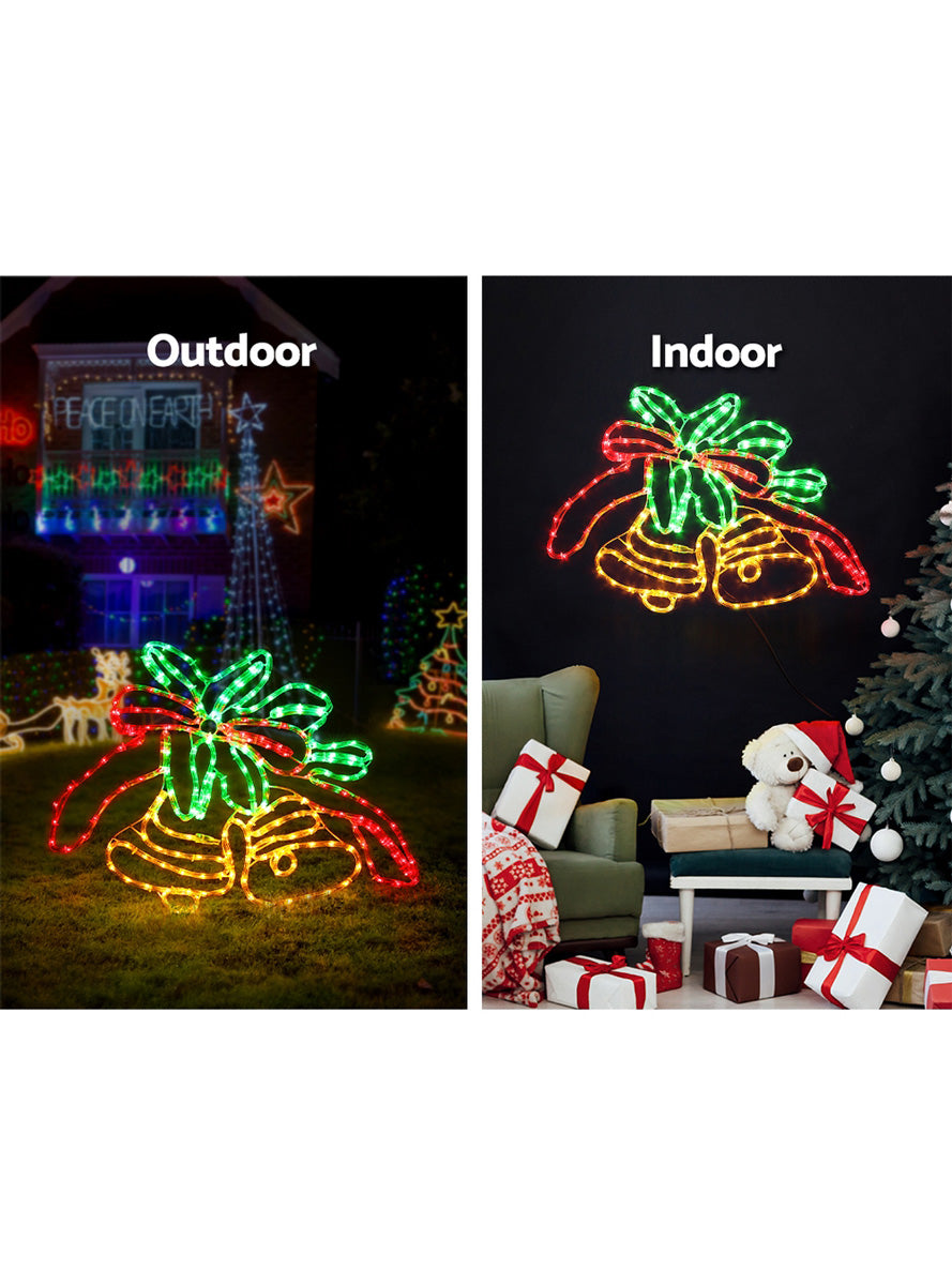 Christmas Bells Rope Light Decoration 76cm - Information Image 1