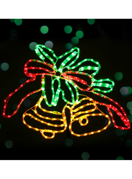 Christmas Bells Rope Light Decoration 76cm - Main Image