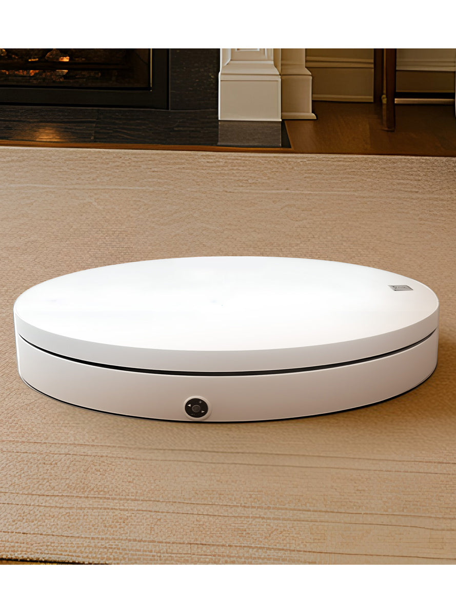 White Commercial Grade Electric Christmas Display Turntable 80cm 200kg - Alternate Image 2