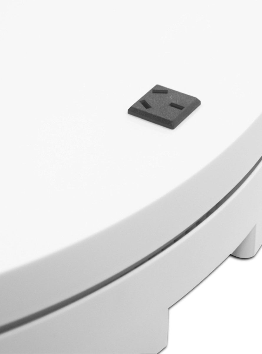 White Commercial Grade Electric Christmas Display Turntable 80cm 200kg - Close Image