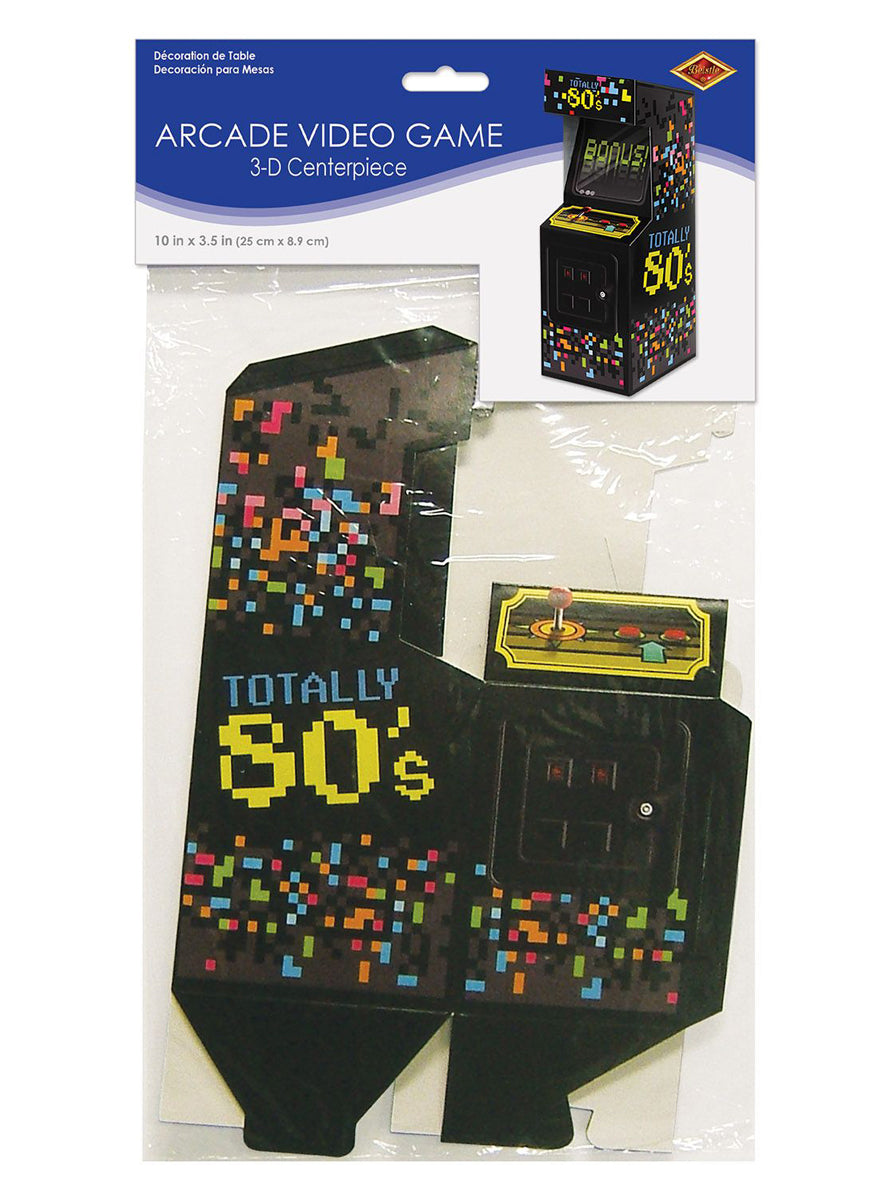 Arcade Game 80s Table Decoration - Packaging Image