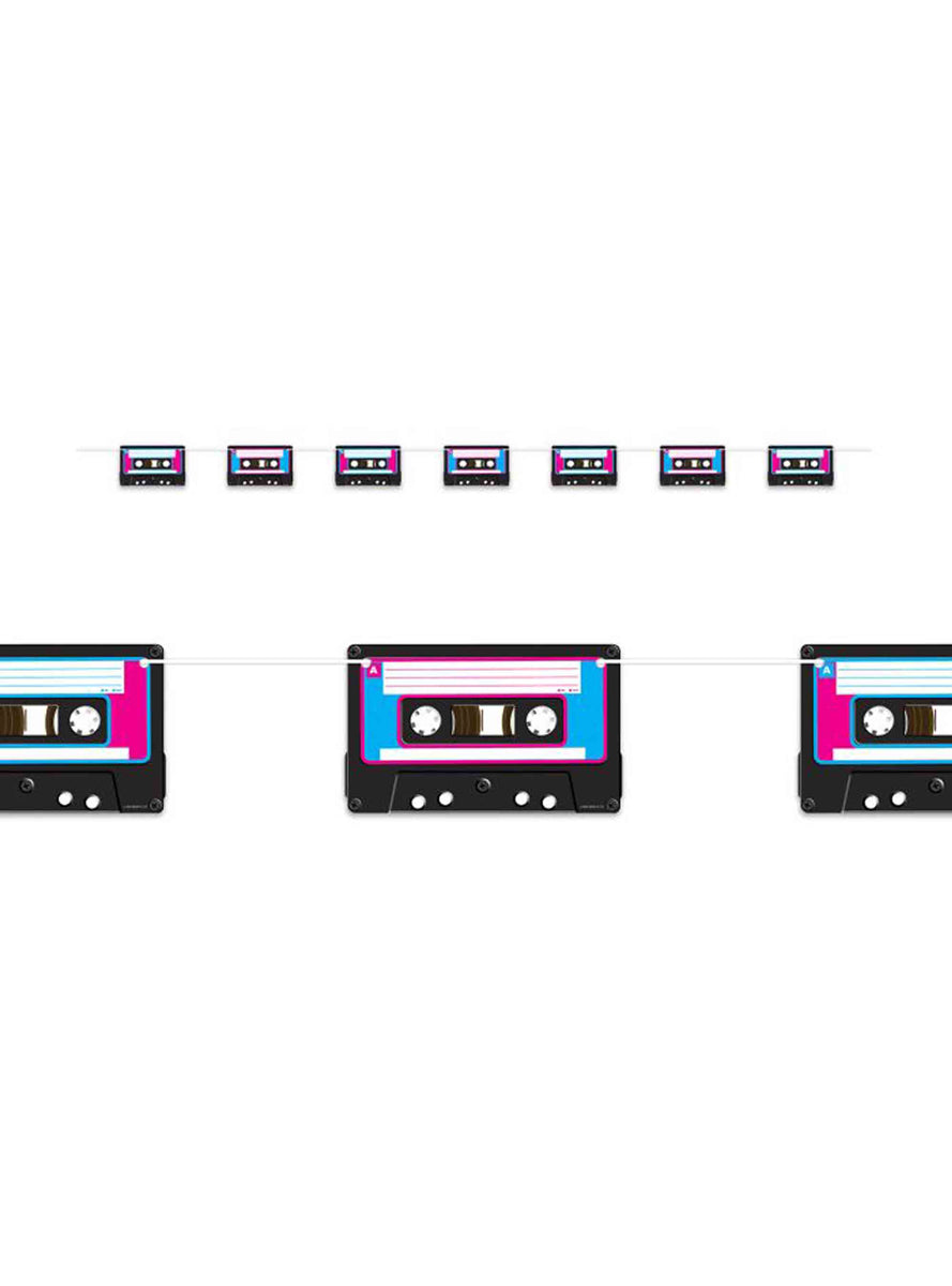 Cassette Tape 80s Garland - Main Image