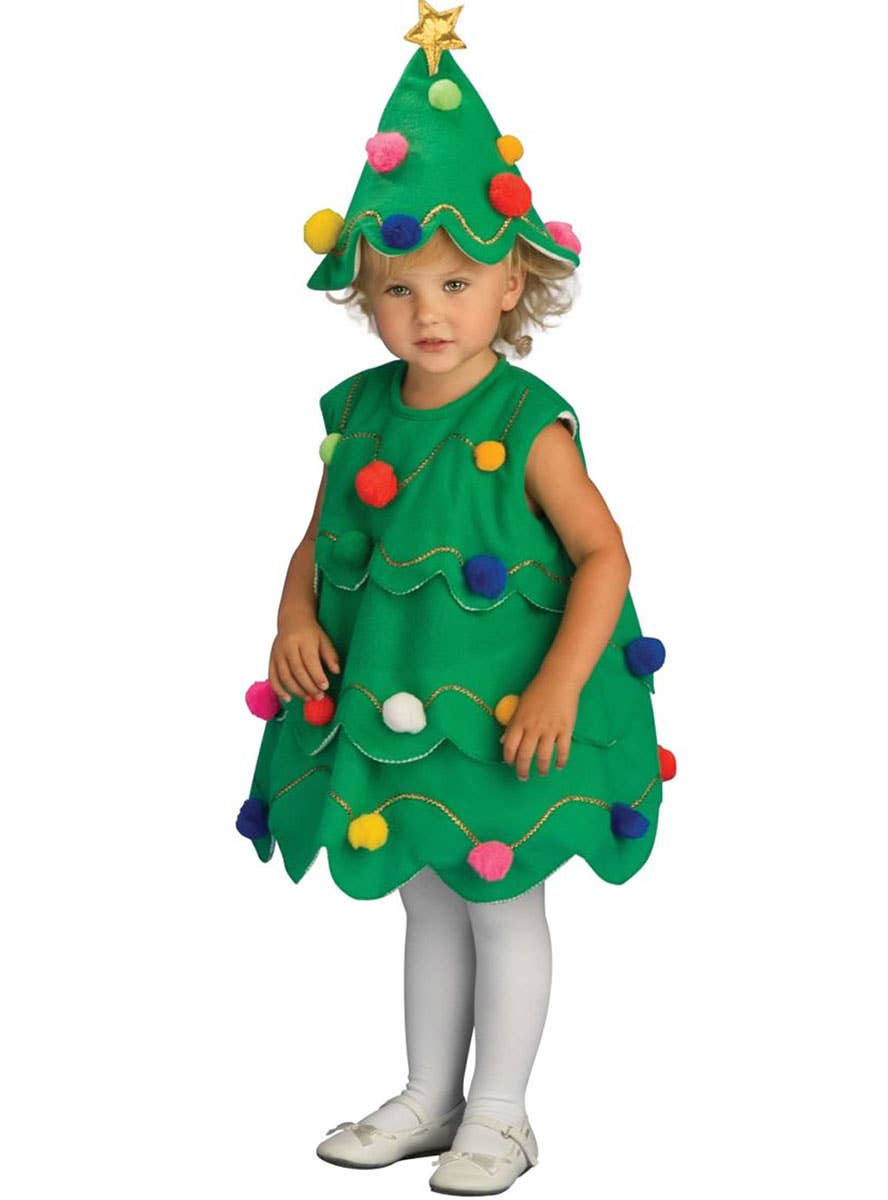 Christmas Tree Toddler Costume - Size Small