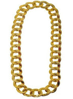 90s Hip Hop Gold Chain Costume Necklace - Main Image