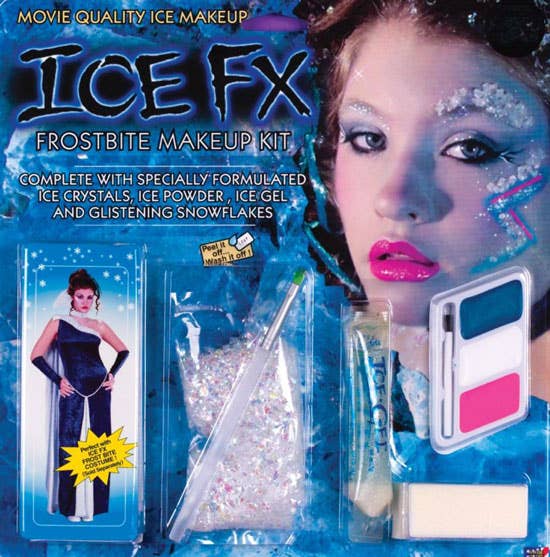 High Quality Ice Queen Special FX Frostbite Costume Makeup Kit