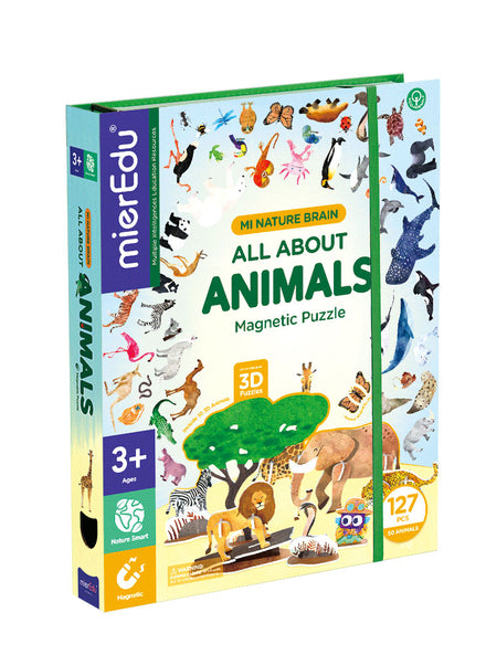 All About Animals Kids Magnetic Puzzle Set - Main Image