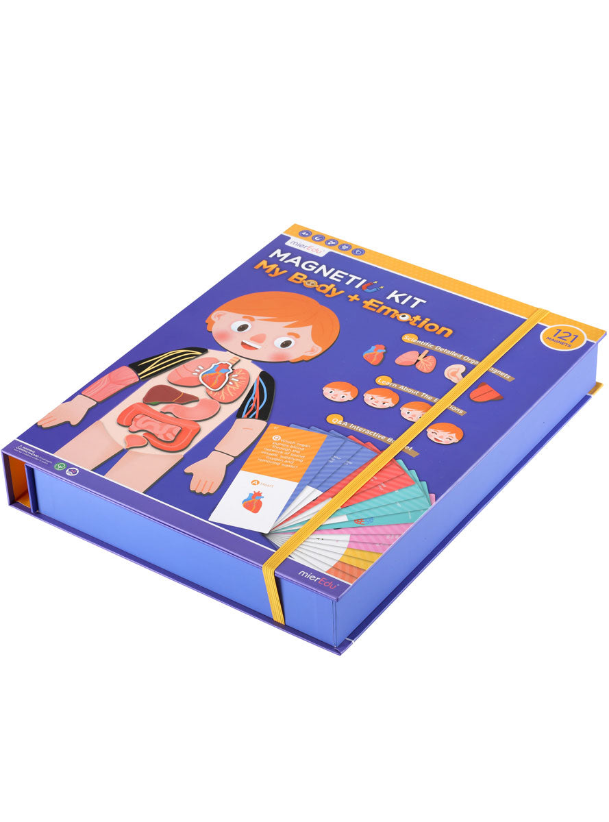 All About The Human Body And Emotions Kids Magnetic Puzzle Set - Side Image