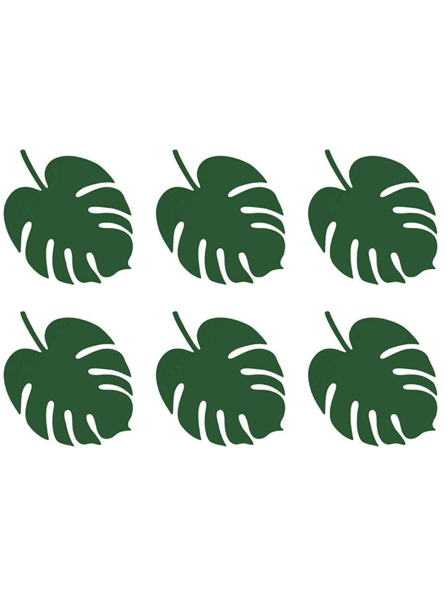 Aloha Party Pack 14cm Tropical Leaf Place Cards — Main Image