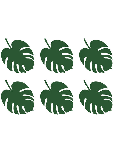 Aloha Party Pack 14cm Tropical Leaf Place Cards — Main Image