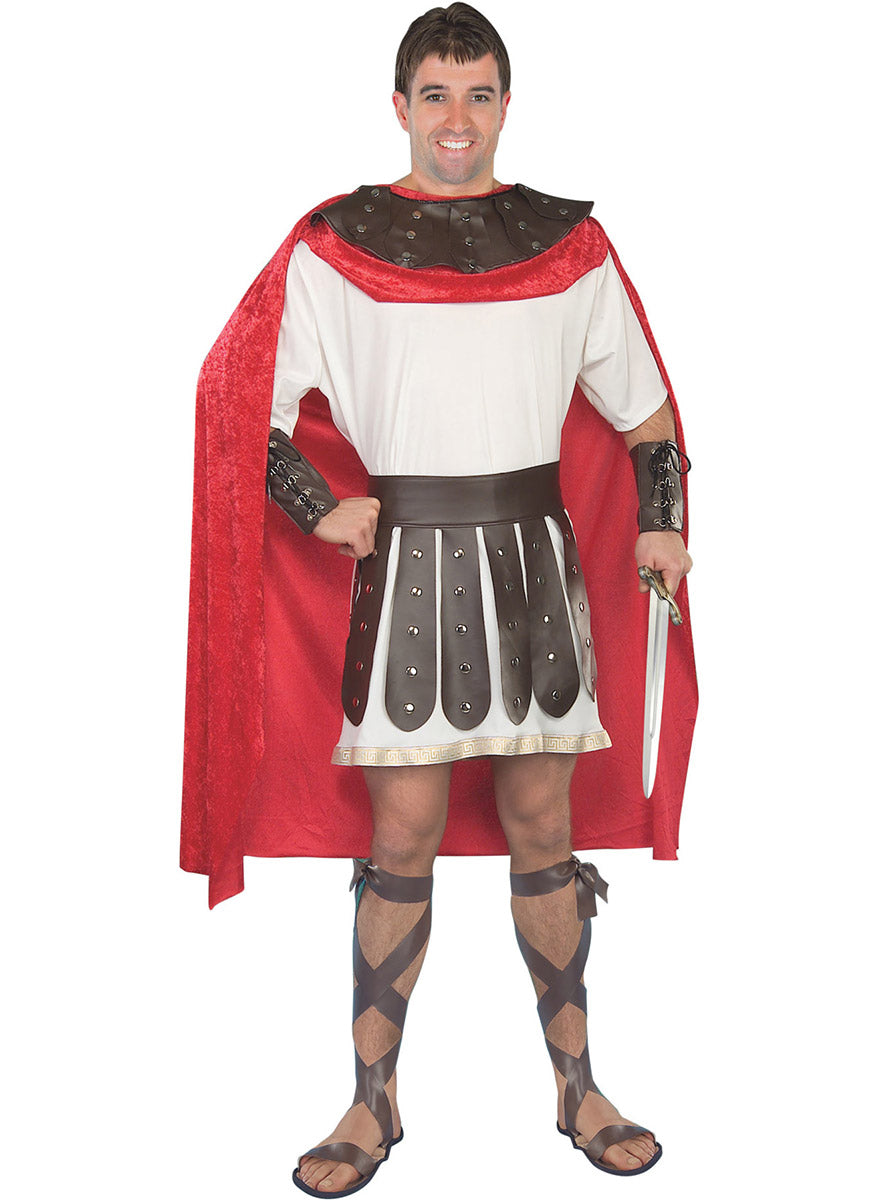 Plus Size Roman Gladiator Mens Costume Gladiator Costume