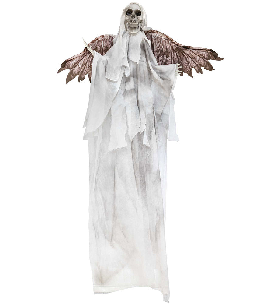 Animatronic Fallen Angel Halloween Decoration - Main Image