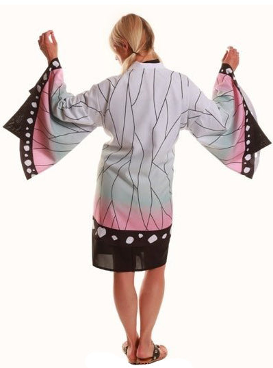 Demon Slayer Womens Shinobu Kimono - Back Image
