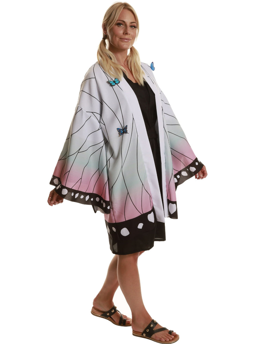 Demon Slayer Womens Shinobu Kimono - Main Image
