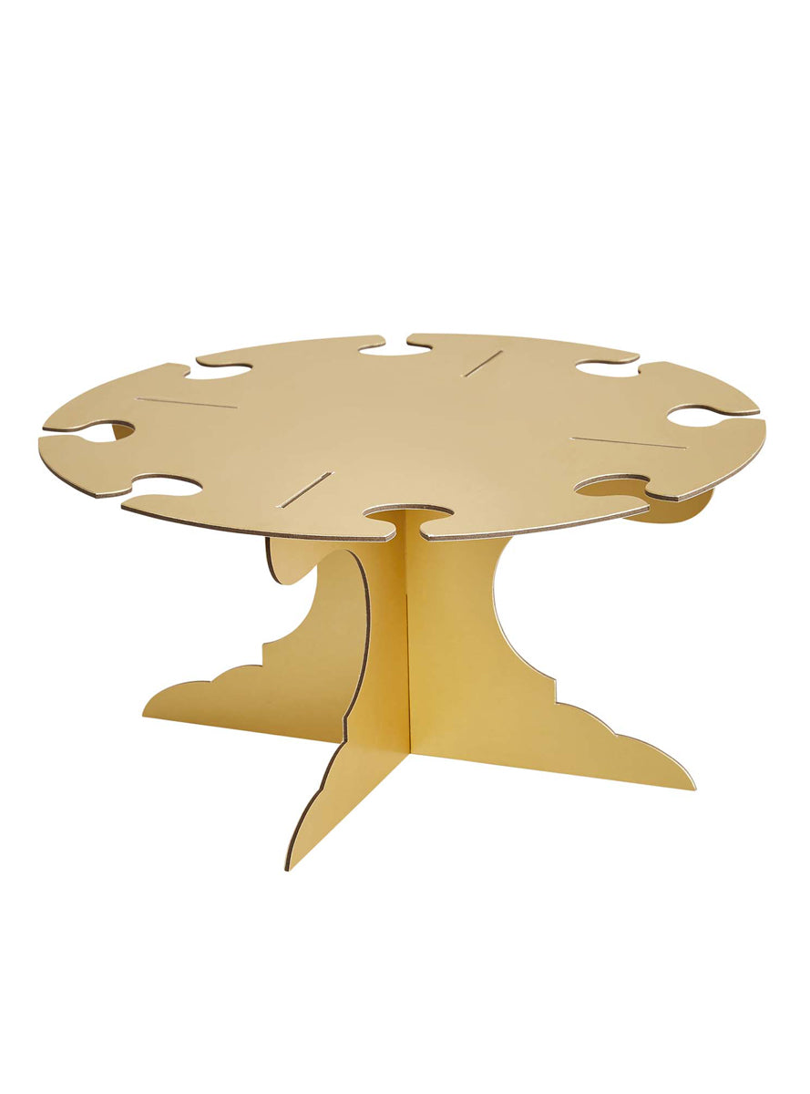 Anniversary 34cm Gold Drink And Cake Stand — Main Image