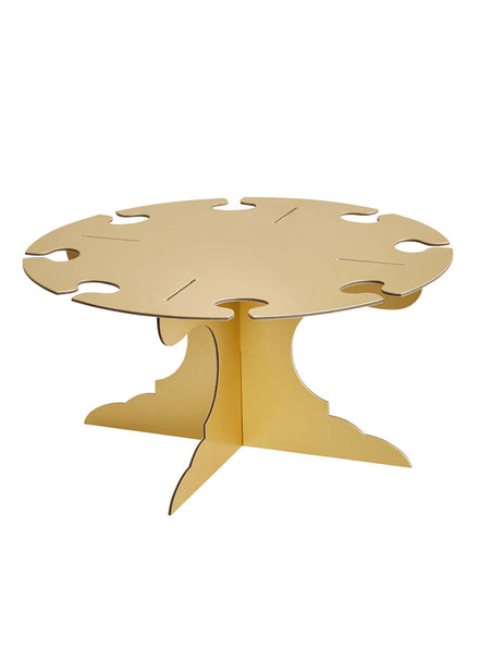 Anniversary 34cm Gold Drink And Cake Stand — Main Image