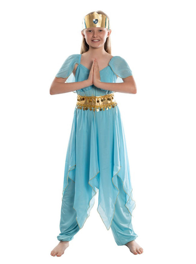 Arabian Princess Jasmine Girls Aladdin Costume - Main Image