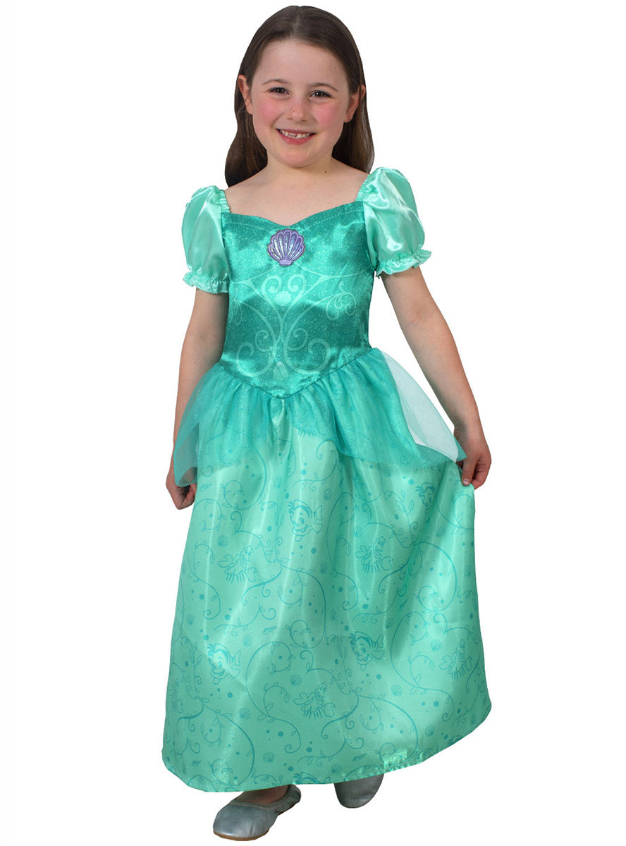 Main image of Filigree Ariel Deluxe Girls Disney Princess Costume