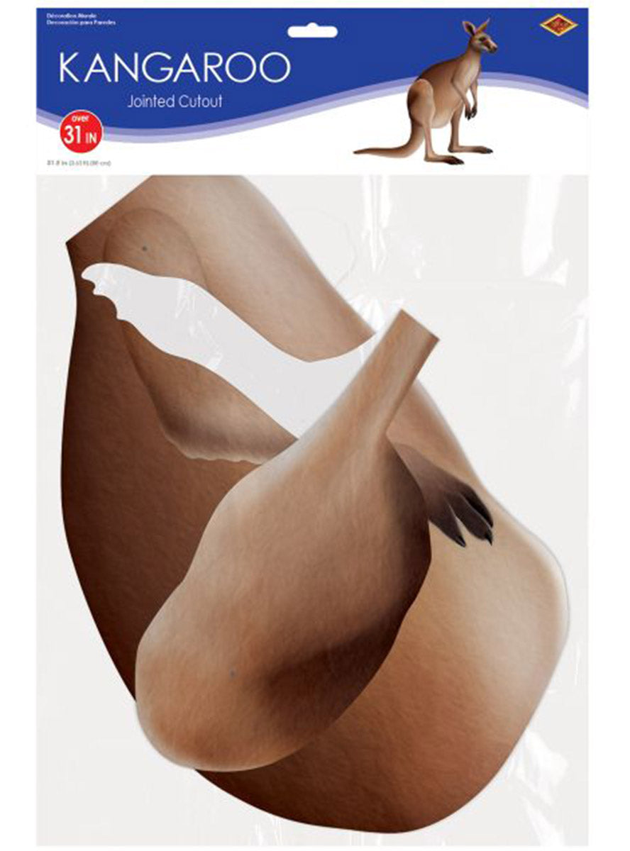 Kangaroo Cut Out Decoration - Packaging Image