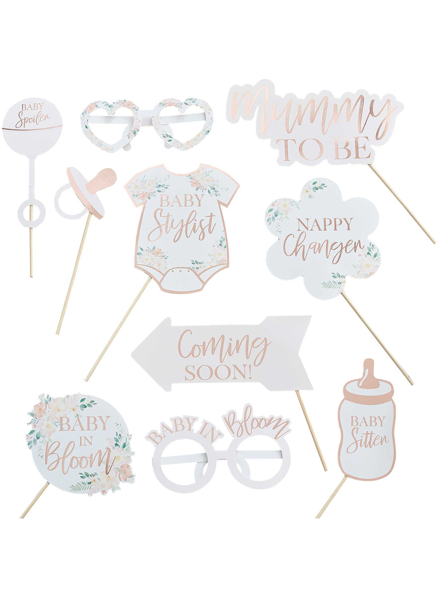 Baby in Bloom Photo Props Kit 10 Pack - Main Image