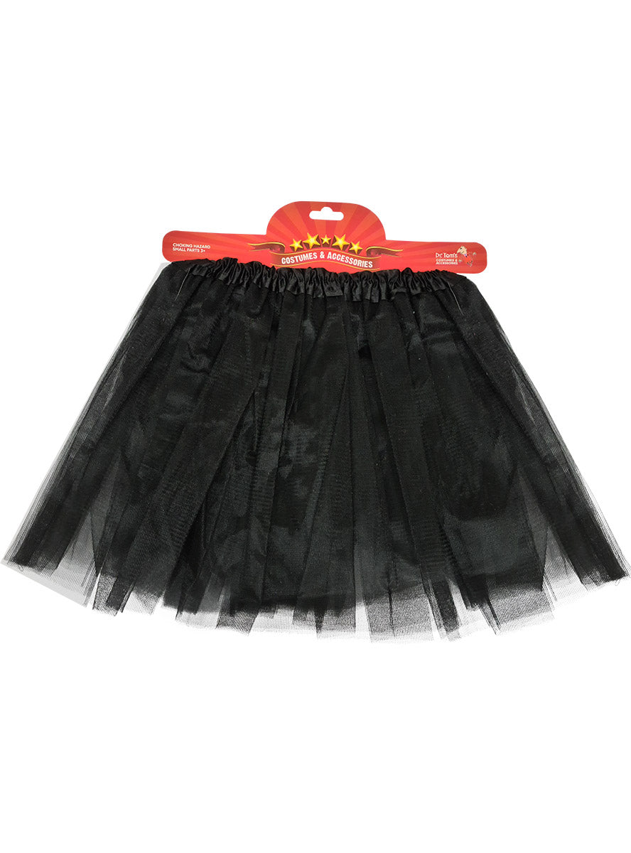 Womens Basic Black Costume Tutu