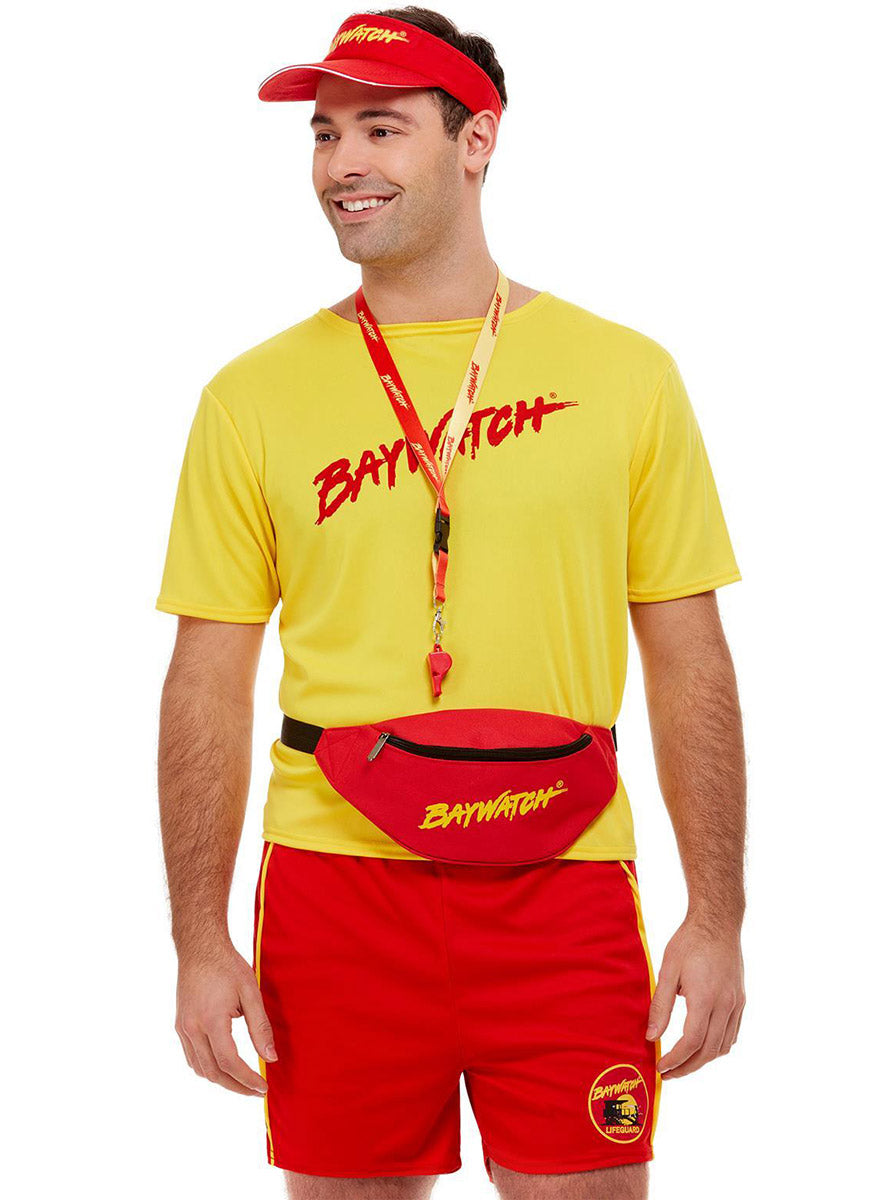 Main image of Baywatch Lifeguard Mens Costume Accessory Set