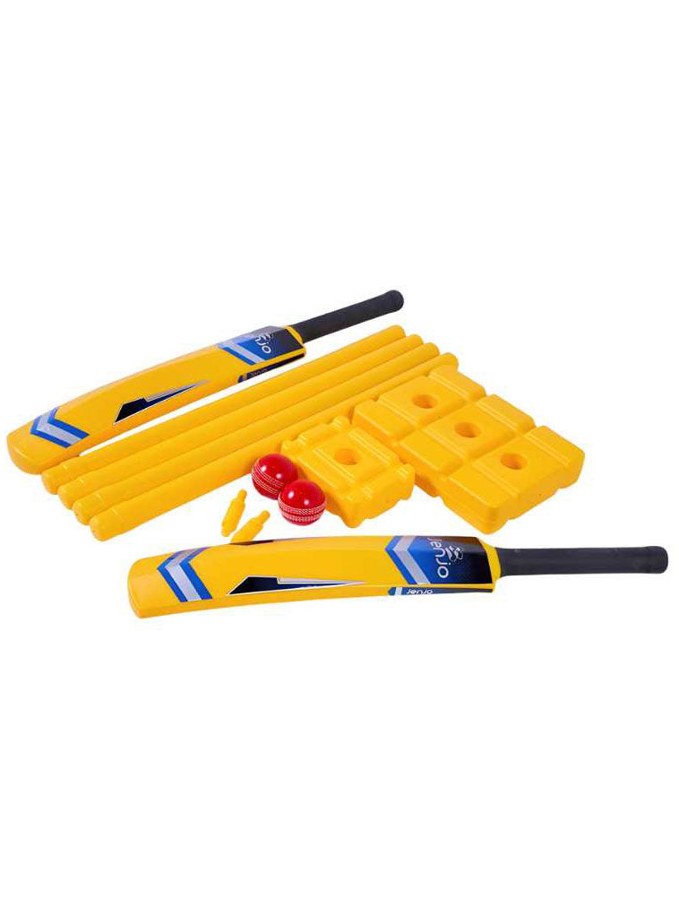 Beach Cricket Yellow Bats Ball And Stumps Set - Alternative Image 4