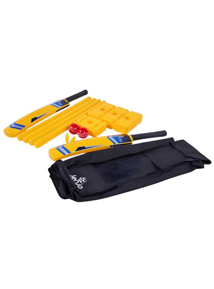 Beach Cricket Yellow Bats Ball And Stumps Set - Alternative Image 5