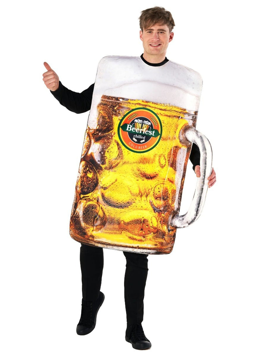 Beer Stein Adults Novelty Costume Tabard - Main Image