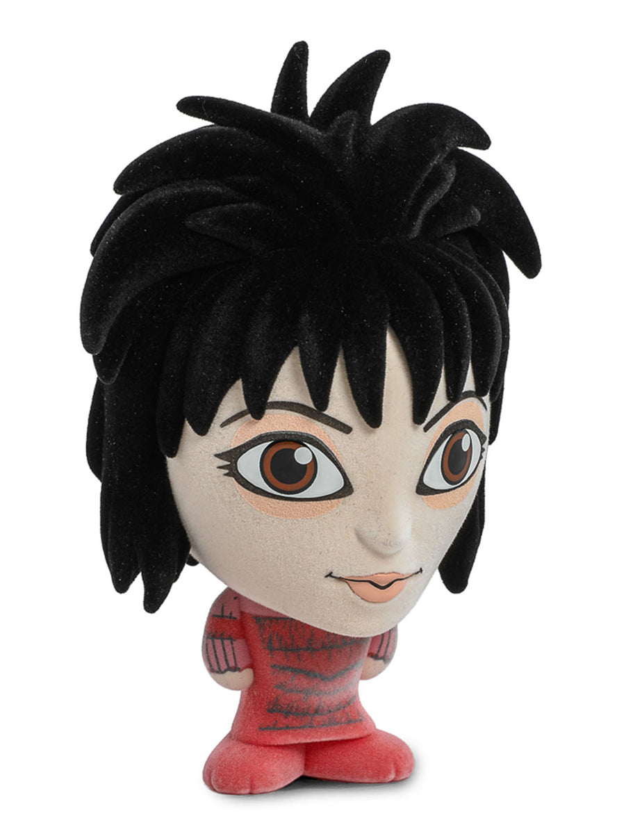 Beetlejuice 2024 Lydia Deetz Wedding Dress 10cm Flocked Figure – Side Image