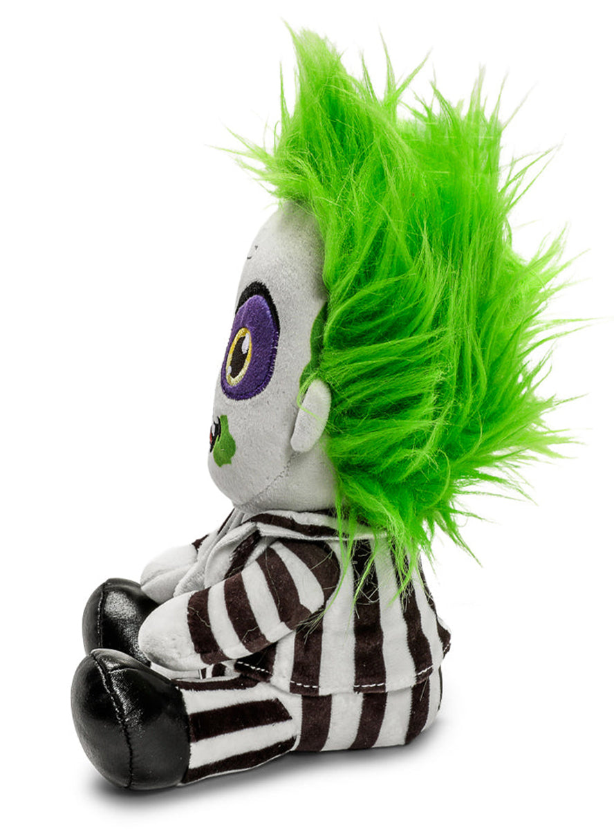 Beetlejuice Black and White Striped 20cm Plush Phunny – Side Image
