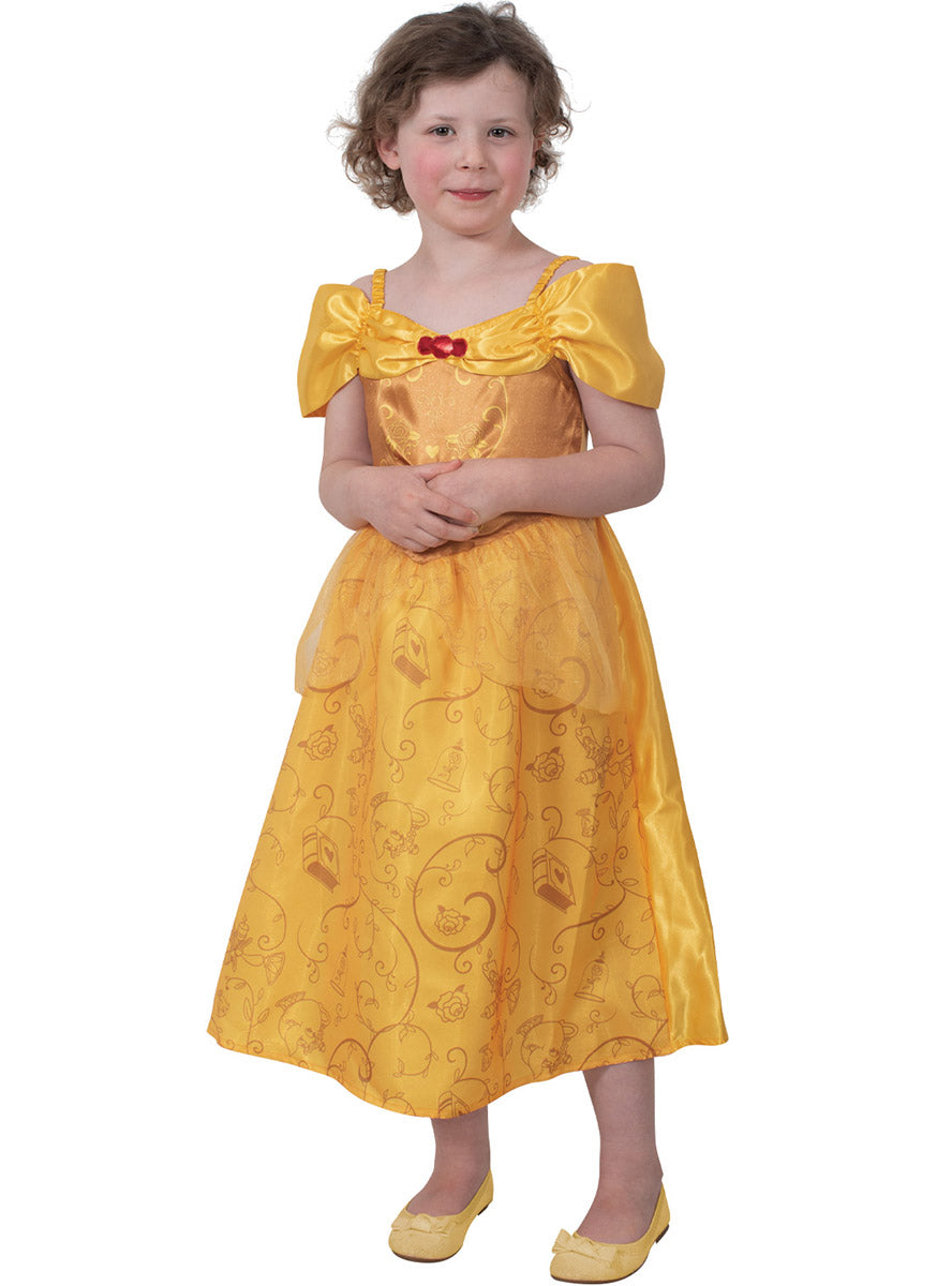 main image of Filigree Belle Girls Disney Princess Costume