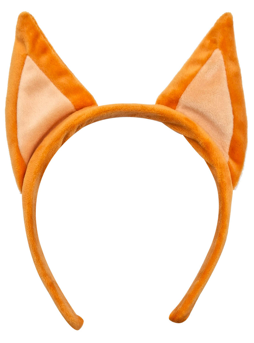 Kids Bingo Plush Orange Bluey Character Costume Ears - Alternative Image 1