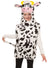 Image of Spotted Black And White Cow Kids Animal Costume