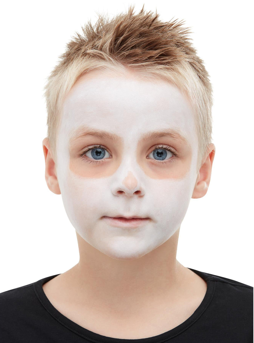 Skeleton Halloween Makeup Kit with Face Paint - Step 2 Image