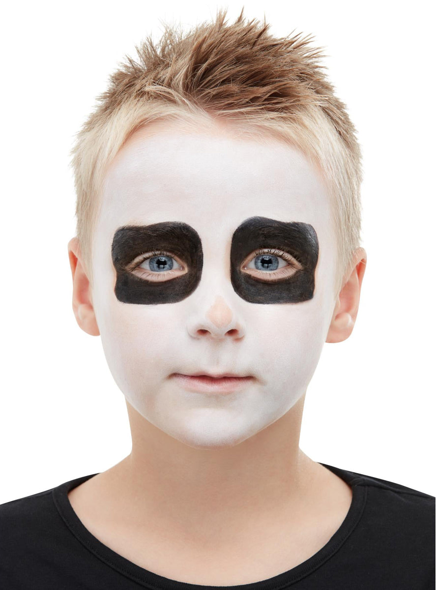Skeleton Halloween Makeup Kit with Face Paint - Step 3 Image