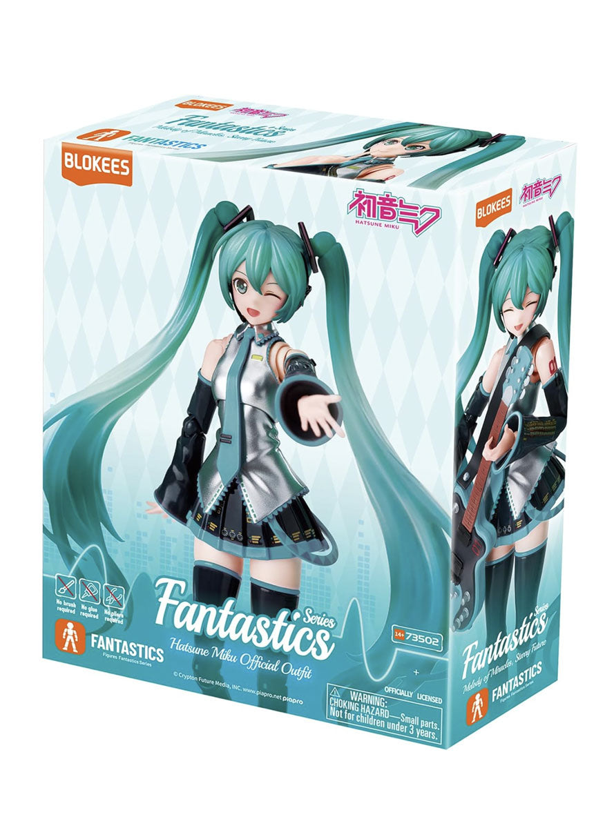 Blokees Hatsune Miku Figurine Model Kit - Packaging Image