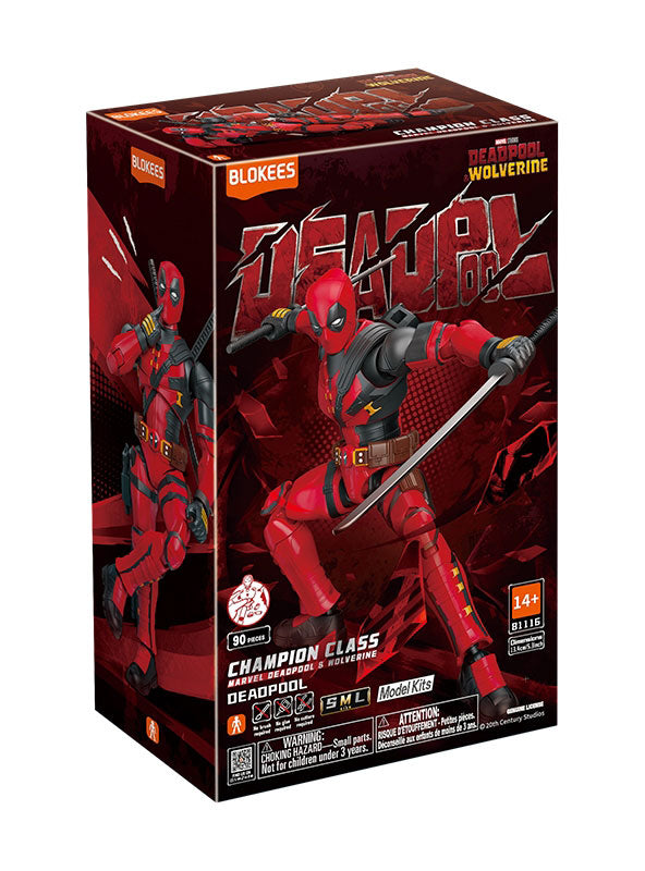 Blokees Deadpool Marvel Superhero Figures 90 Piece Set - Main Image