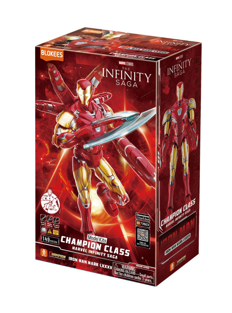 Blokees Iron Man Superhero Figure - Packaging Image