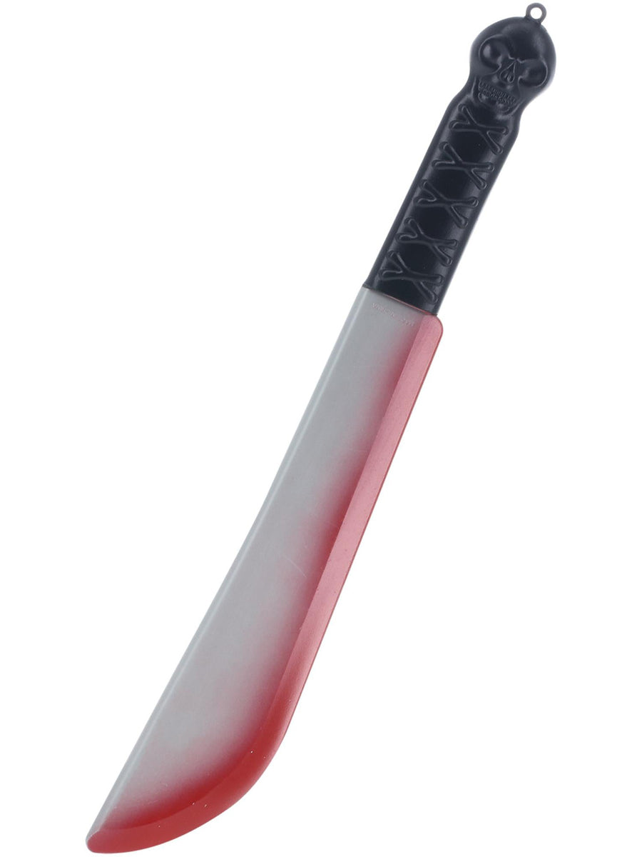 Halloween Machete with Blood Edge Costume Knife - Alternate Image