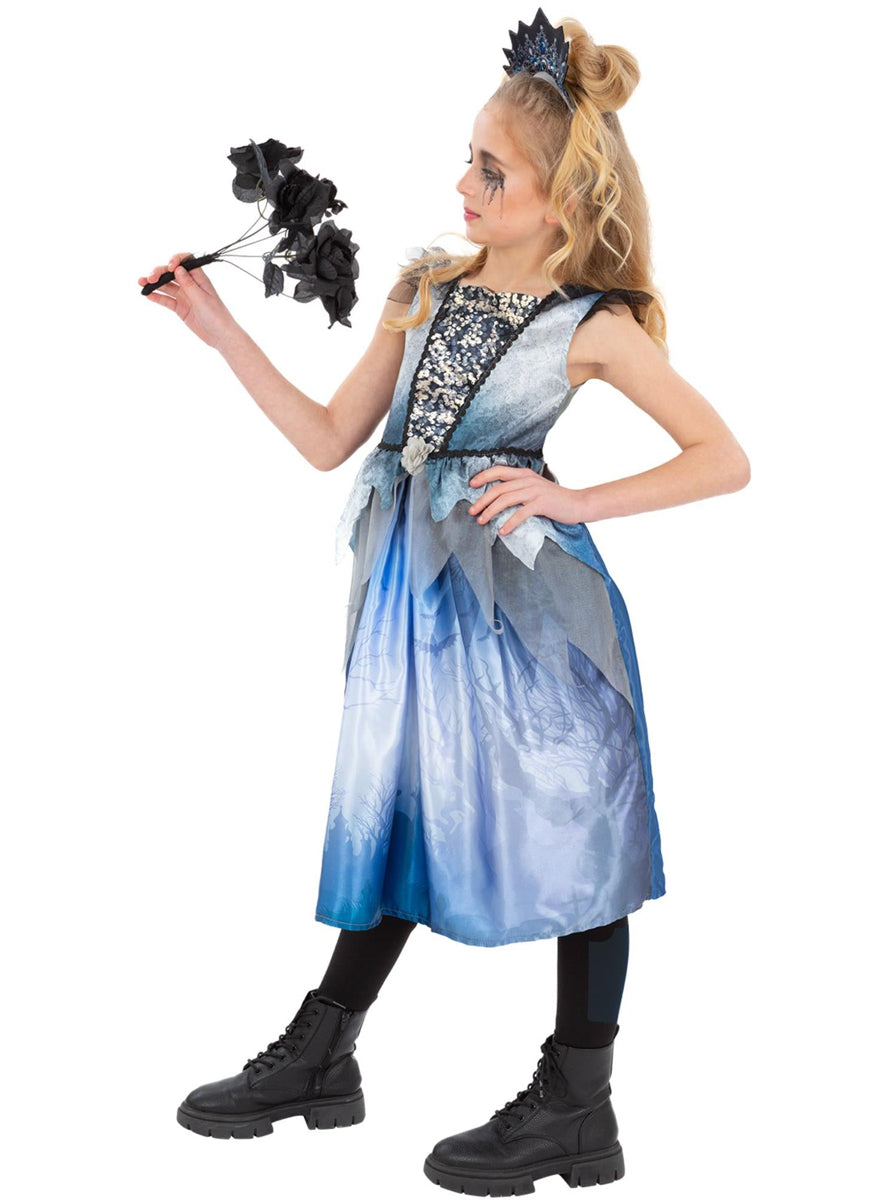Girls corpse bride emily halloween costume - Alternative image