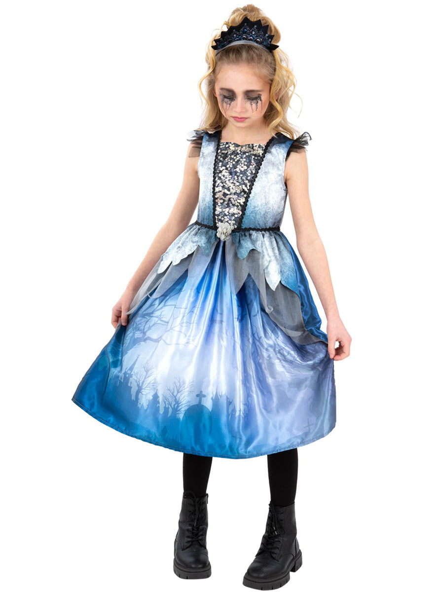 Girls corpse bride emily halloween costume - Alternative image