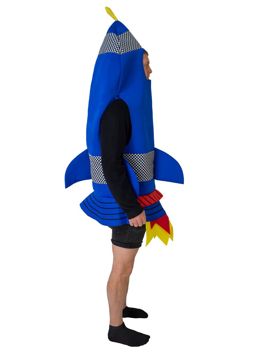 Blue Jet Novelty Adults Foam Costume - Side Image