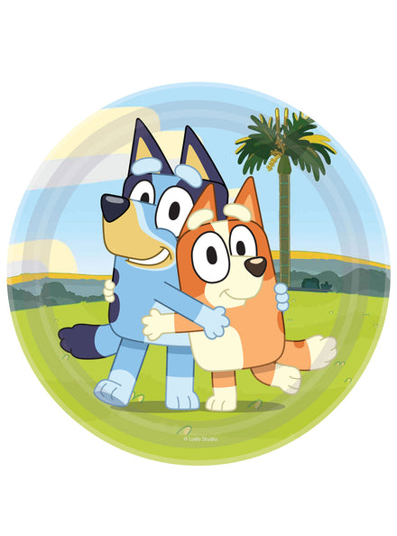 Bluey 23cm Paper Plates 8 Pack - Main Image