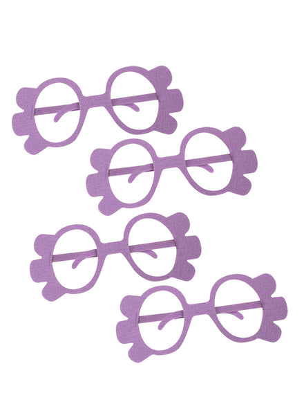 The Grannies Bluey Costume Glasses Pack of 4 - Main Image