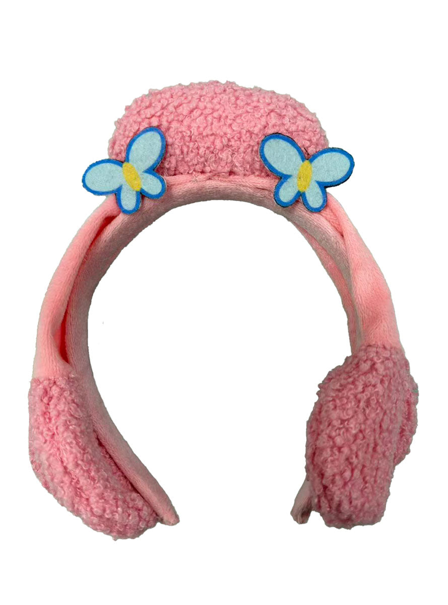 Bluey Kids Coco Pink Poodle Costume Ears Headband - Main Image