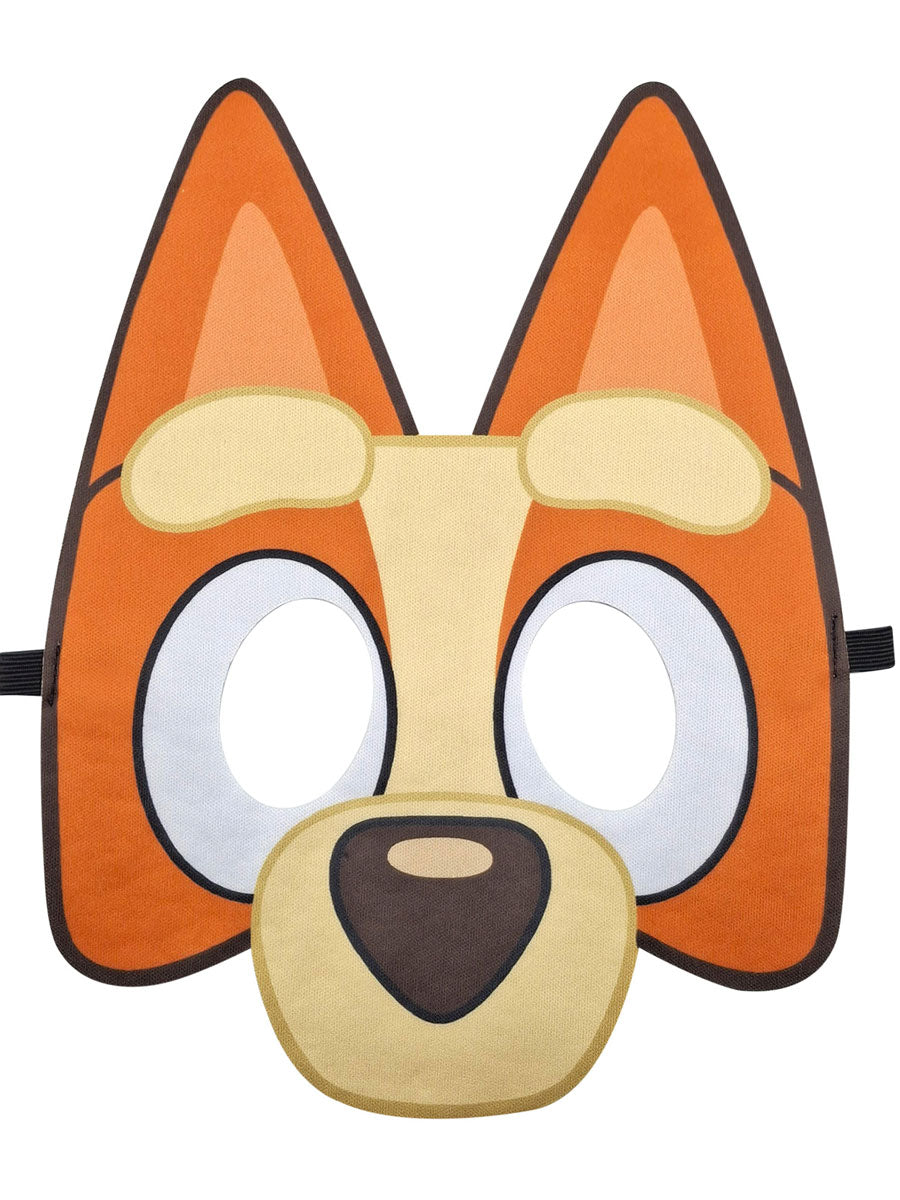 Bluey To Bingo Kids Reversible Costume Mask - Bingo Image