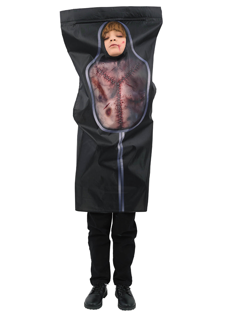 Image of Body Bag Creepy Boys Halloween Costume