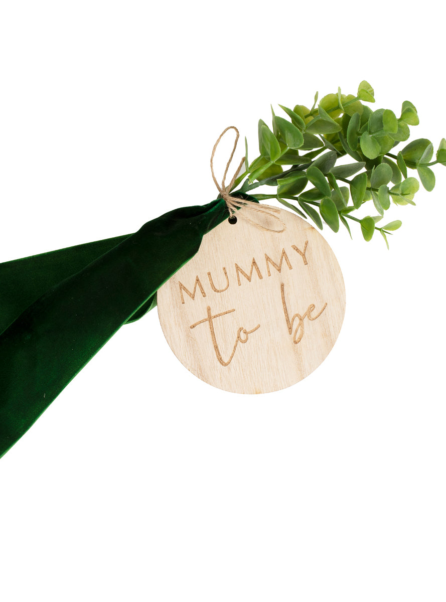 Botanical Baby Mummy to Be Belly Sash - Alternate Image