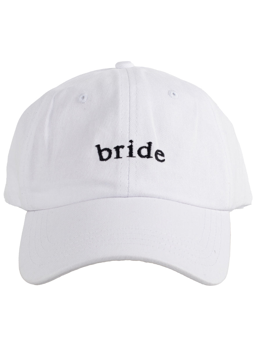 white bride hens night party hat - alternative image