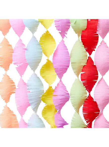 Bright Banquet 8 Pack 20m Long Rainbow Streamers — Main Image